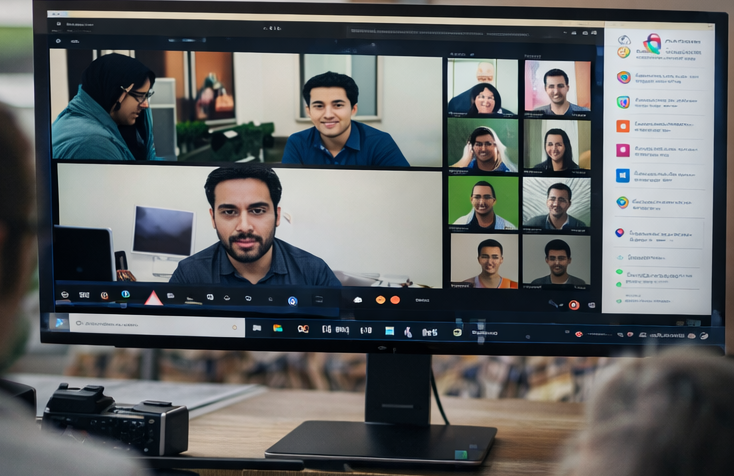 Online graphic designing class at IICE Shimla