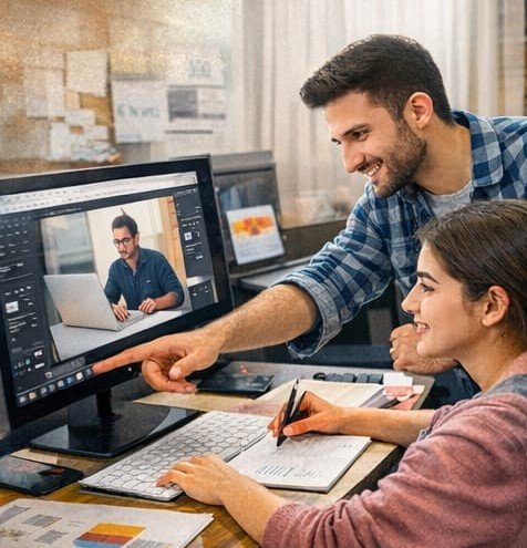 graphic design course at IICE Computer Education Shimla classroom